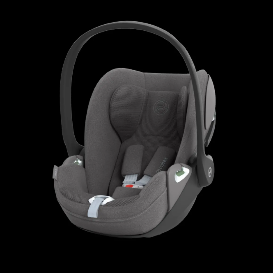 Cybex Autostoel Groep 0 Cloud T I Size Plus Mirage Grey Dark Grey + Cybex Draaibare Base T Black