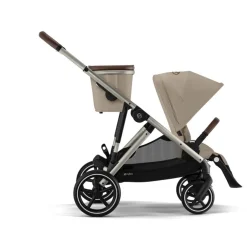 Cybex Gazelle S Kinderwagen 3 In 1 Taupe Almond Beige + Isofix Base