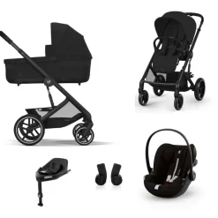 Cybex Kinderwagen 3 in 1 Balios Set M Lux Moon Black | Black