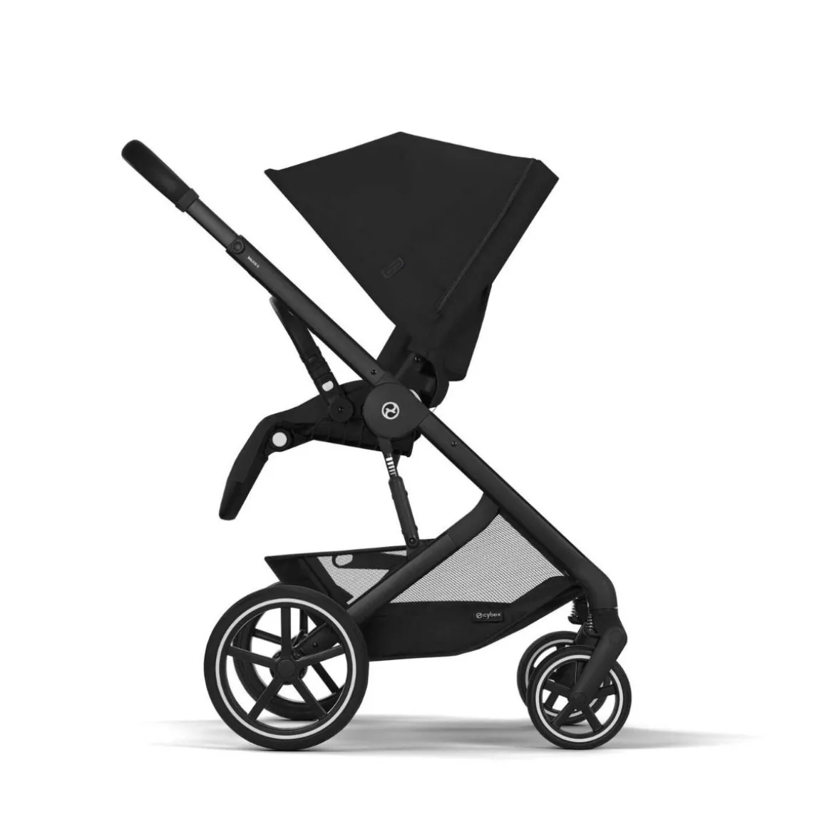 Cybex Kinderwagen 3 in 1 Balios One Box Comfort Moon Black + Voetenzak + Base G
