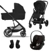 Cybex Kinderwagen 3 in 1 Balios One Box Comfort Moon Black
