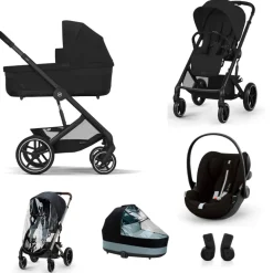 Cybex Kinderwagen 3 in 1 Balios Set L Lux Moon Black | Black