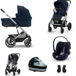 Cybex Kinderwagen 3 in 1 Balios Set L Lux Ocean Blue | Navy Blue