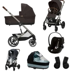 Cybex Kinderwagen 3 in 1 Balios Lux Set L Chocolate Brown | Brown