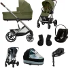 Cybex Kinderwagen 3 in 1 Balios Lux Set XL Moss Green | Khaki