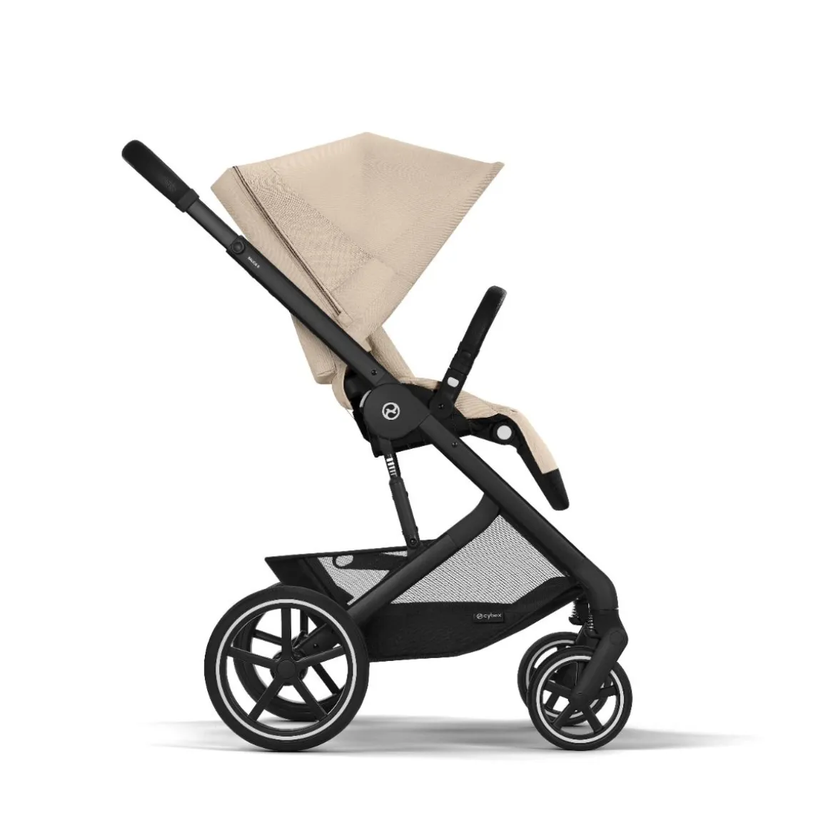 Cybex Kinderwagen 3 in 1 Balios One Box Comfort Almond Beige + Voetenzak + Base G