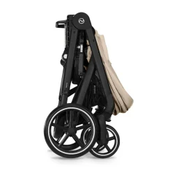 Cybex Kinderwagen 3 in 1 Balios One Box Comfort Almond Beige + Voetenzak + Base G