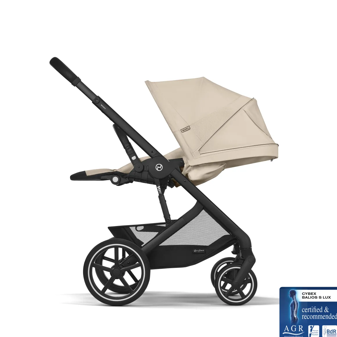 Cybex Kinderwagen 3 in 1 Balios One Box Plus Almond Beige