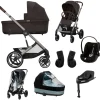 Cybex Kinderwagen 3 in 1 Balios Lux Set XL Chocolate Brown | Brown