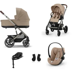 Cybex Kinderwagen 3 in 1 Balios Set M Lux Almond Beige | Beige