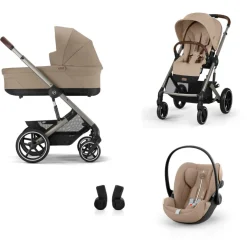 Cybex Kinderwagen 3 in 1 Balios Set S Lux Almond Beige | Beige