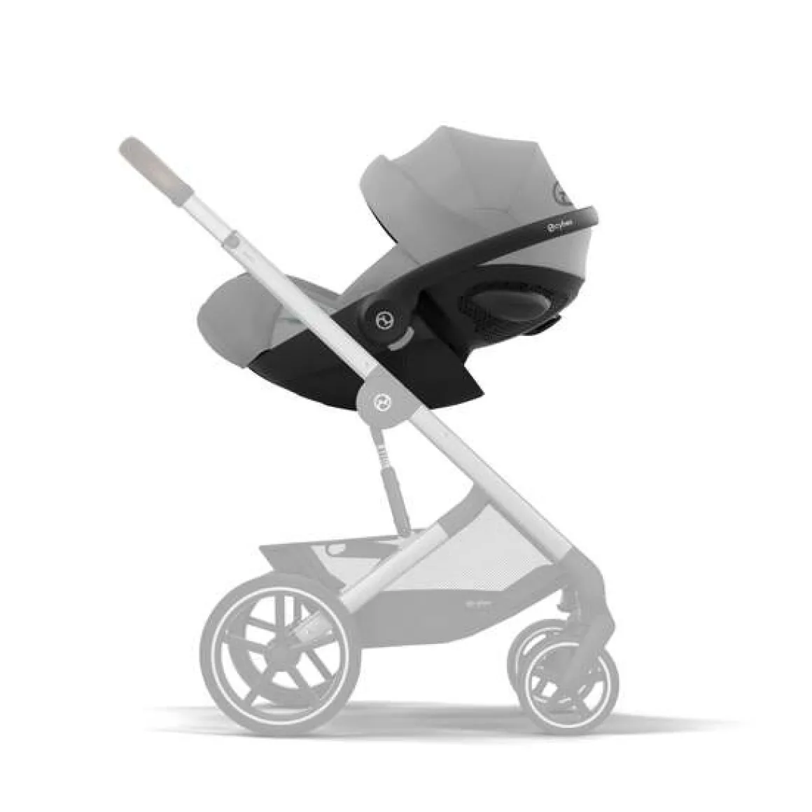 Cybex Kinderwagen 3 in 1 Balios Set S Lux Stone Grey | Mid Grey