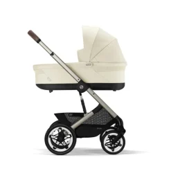 Cybex Kinderwagen 3 In 1 Talos S Lux Taupe Seashell Beige Light Beige Met Cybex Autostoel Cloud T