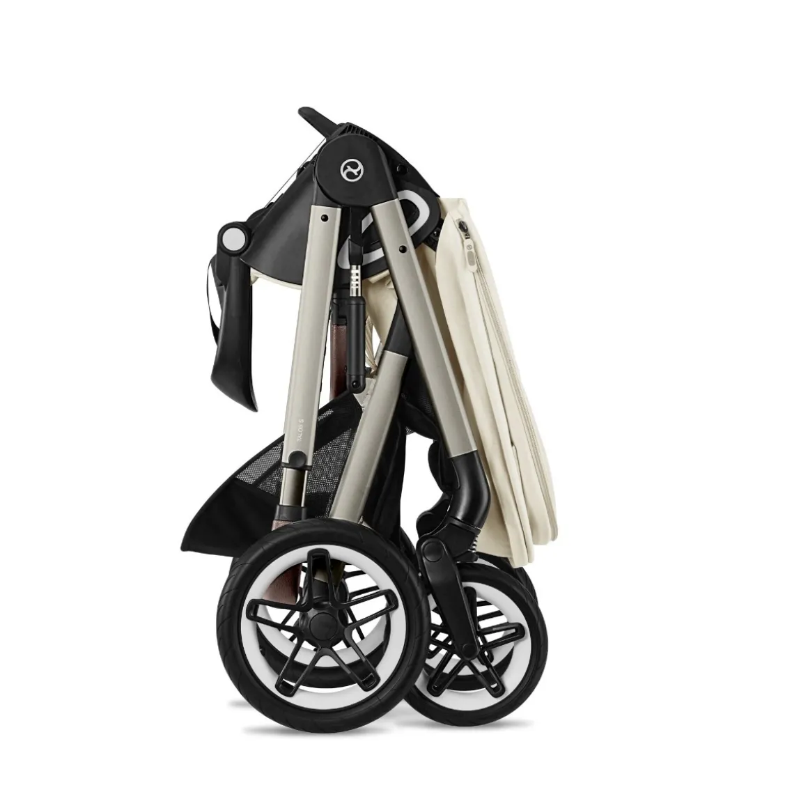 Cybex Kinderwagen 3 In 1 Talos S Lux Taupe Seashell Beige Light Beige Met Cybex Autostoel Cloud T