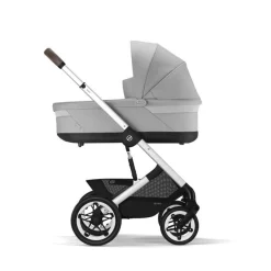Cybex Kinderwagen 3 In 1 Talos S Lux Silver Lava Grey Mid Grey Met Cybex Autostoel Aton S2