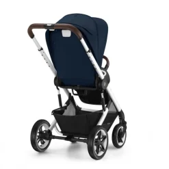 Cybex Kinderwagen 3 In 1 Talos S Lux Silver Ocean Blue Navy Blue Met Cybex Autostoel Aton S2