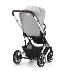 Cybex Kinderwagen Talos S Lux Silver Lava Grey Mid Grey Met Cybex Autostoel Aton S2
