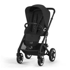 Cybex Kinderwagen Talos S Lux Black Moon Black Met Cybex Autostoel Aton S2