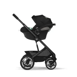 Cybex Kinderwagen Talos S Lux Black Moon Black Met Cybex Autostoel Aton S2