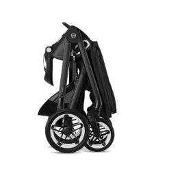 Cybex Kinderwagen Talos S Lux Black Moon Black Met Cybex Autostoel Aton S2