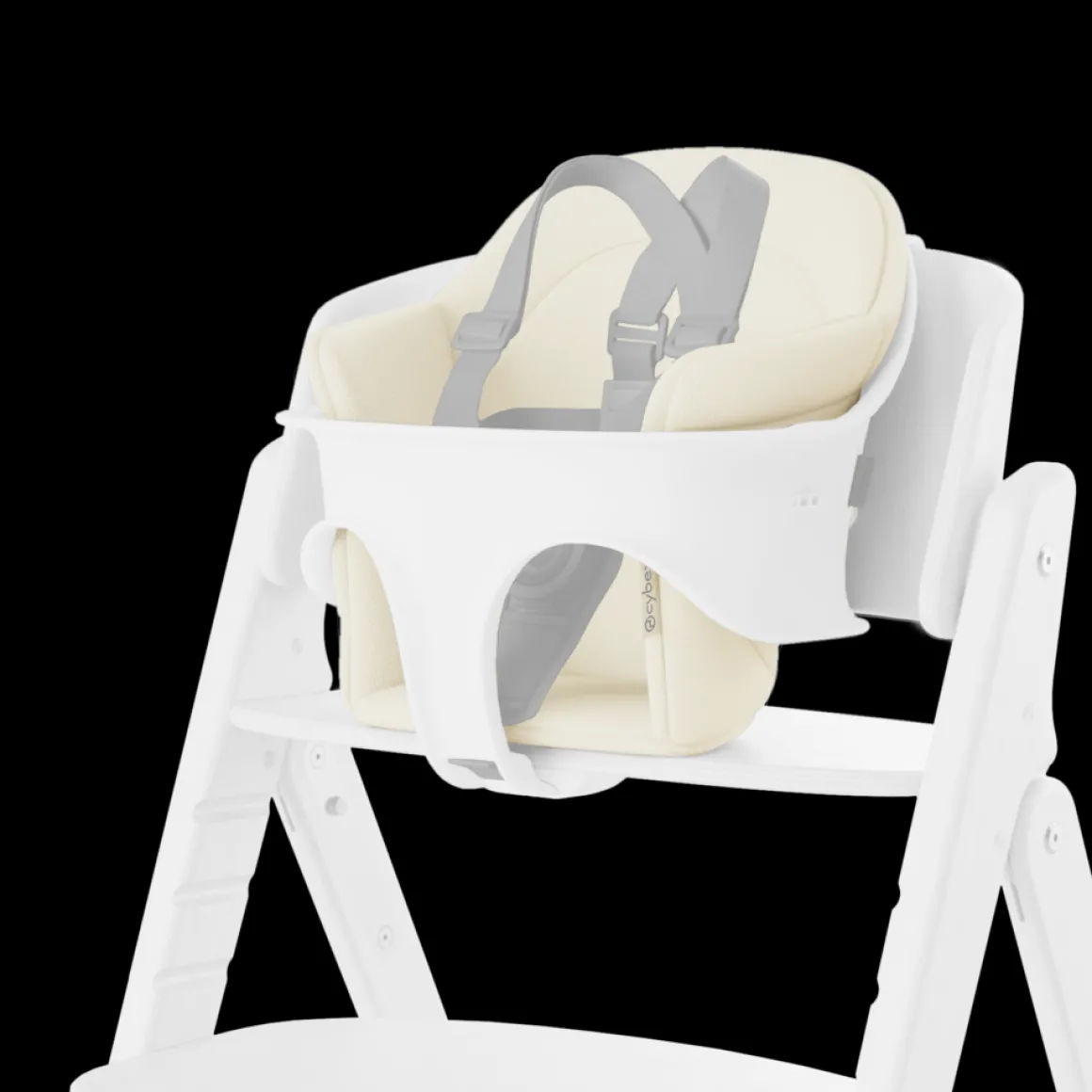 Cybex Lemo / Click & Fold Harness Light Grey