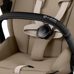 Cybex Priam Kinderwagen 3 In 1 Matt Black Cozy Beige + Isofix base