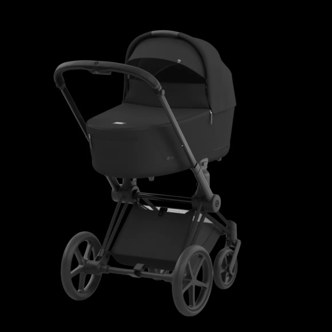 Cybex Priam Kinderwagen 3 In 1 Matt Black Sepia Black