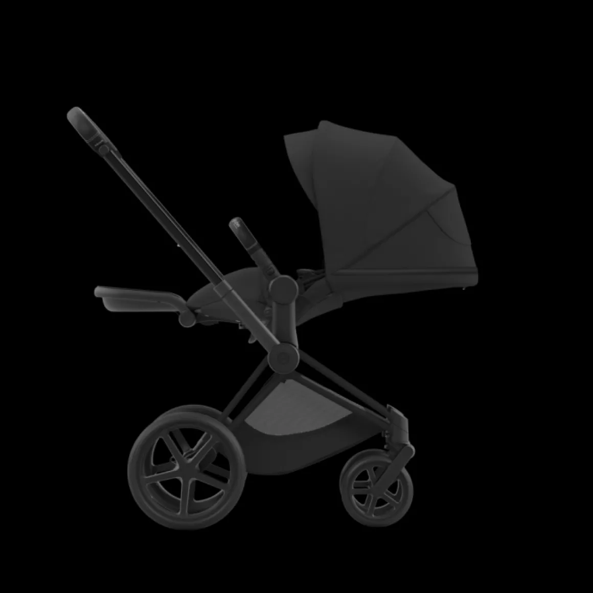 Cybex Priam Kinderwagen 3 In 1 Matt Black Sepia Black
