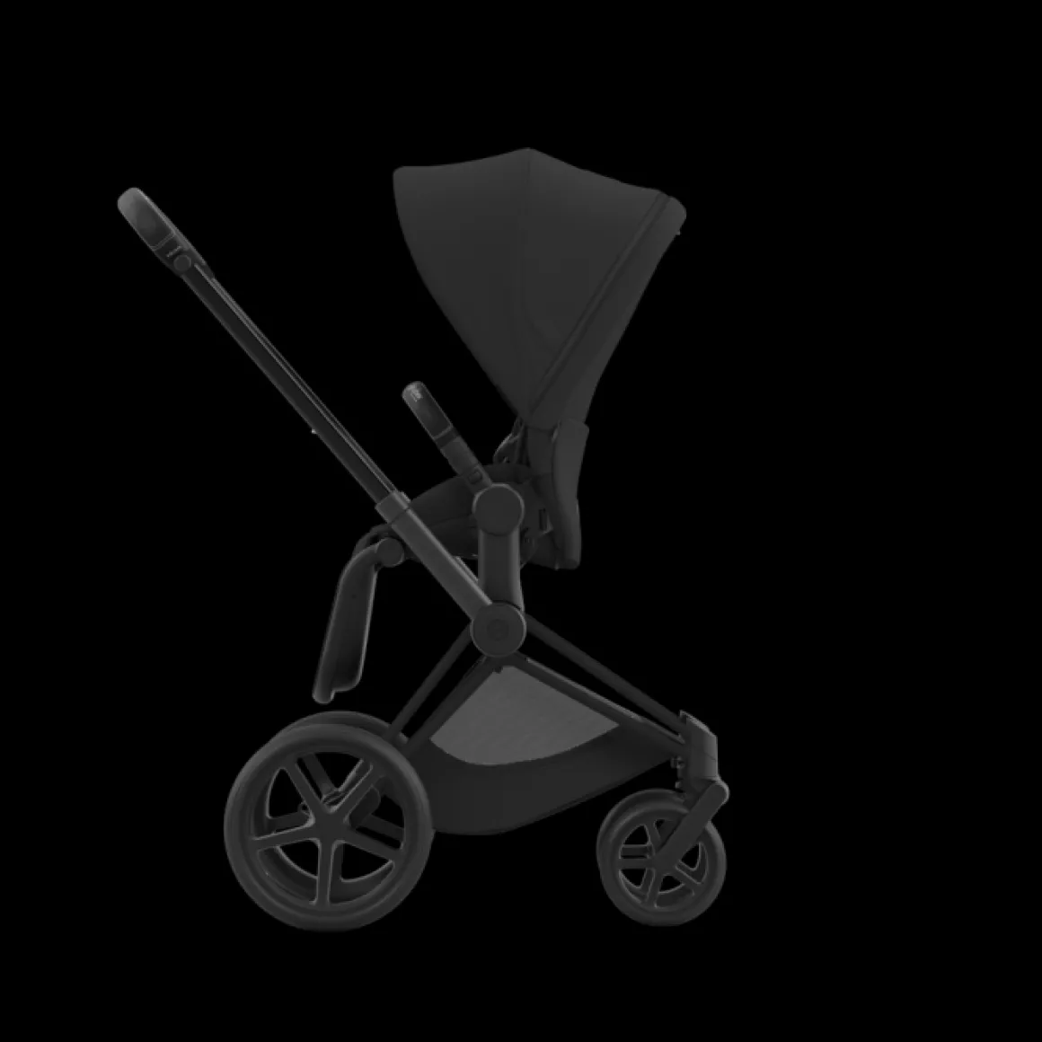 Cybex Priam Kinderwagen 3 In 1 Matt Black Sepia Black