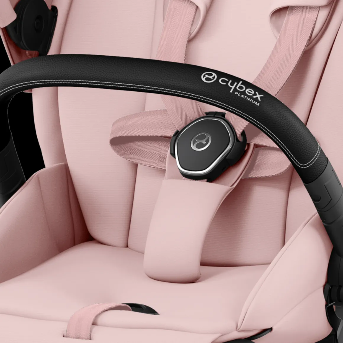 Cybex Priam Kinderwagen 3 In 1 Peach Pink Light Pink Kies Kleur Frame Met Cybex Autostoel Cloud T