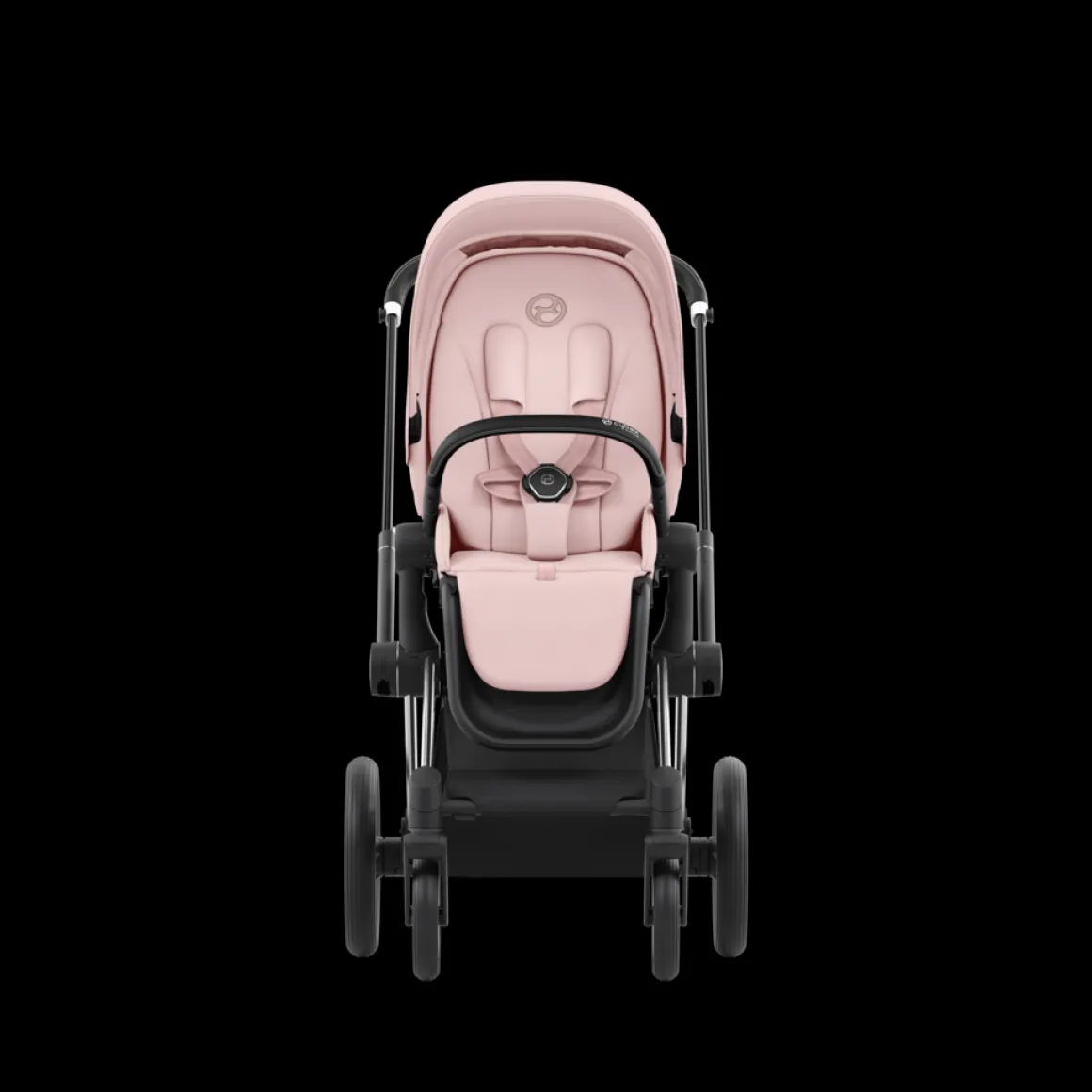 Cybex Priam Kinderwagen 3 In 1 Peach Pink Light Pink Kies Kleur Frame Met Cybex Autostoel Cloud T