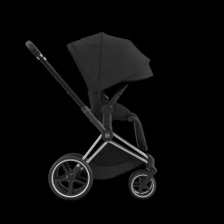 Cybex Priam Kinderwagen 3 In 1 Sepia Black Kies Kleur Frame Met Cybex Autostoel Cloud T