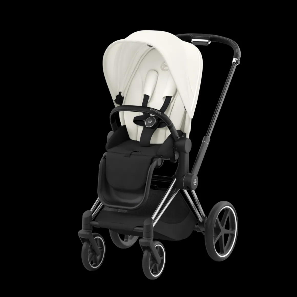 Cybex Priam Kinderwagen 3 In 1 Off White Light Beige Kies Kleur Frame Met Cybex Autostoel Cloud T