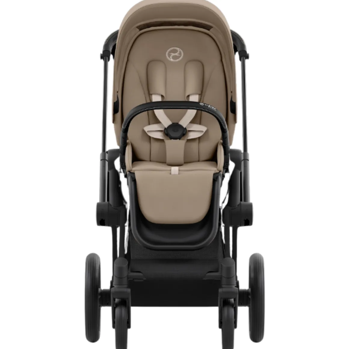 Cybex Priam Kinderwagen 3 In 1 Matt Black Cozy Beige