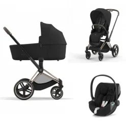 Cybex Priam Kinderwagen 3 In 1 Rosegold Sepia Black