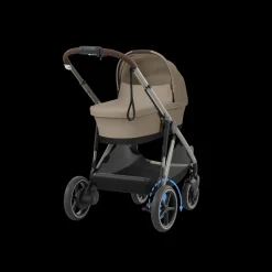 Cybex Tweeling Kinderwagen e-Gazelle S Taupe Almond Beige