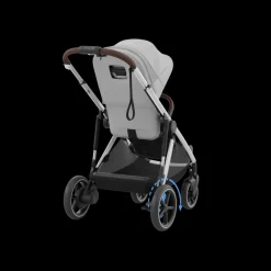Cybex Tweeling Kinderwagen e-Gazelle S Silver Stone Grey Mid Grey