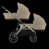 Cybex Tweeling Kinderwagen Gazelle S Taupe Almond Beige