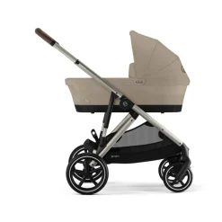 Cybex Tweeling Kinderwagen Gazelle S Taupe Almond Beige