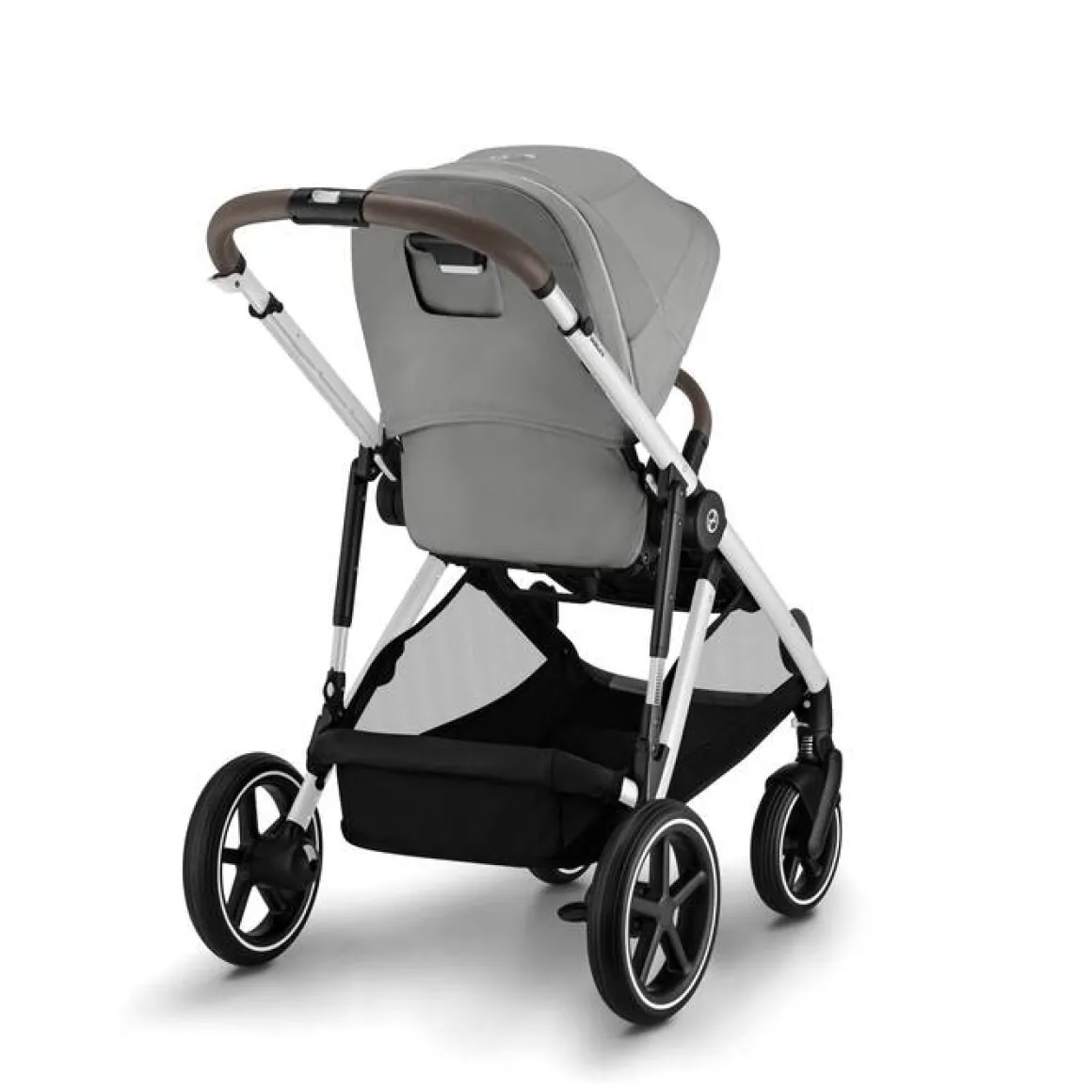 Cybex Tweeling Kinderwagen Gazelle S Silver Stone Grey Mid Grey