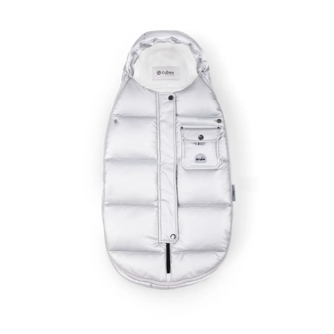 Cybex Voetenzak Autostoel Platinum Winter Mini Arctic Silver