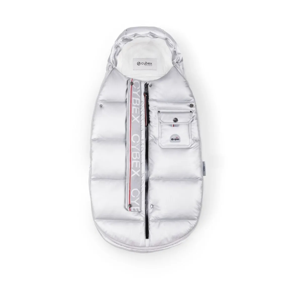 Cybex Voetenzak Autostoel Platinum Winter Mini Arctic Silver