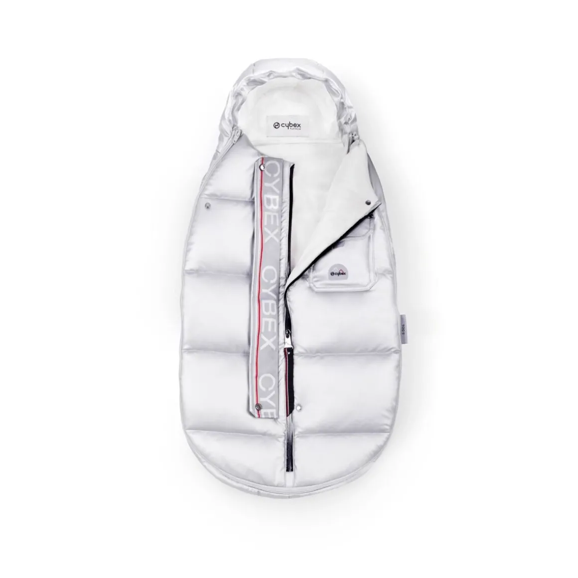 Cybex Voetenzak Autostoel Platinum Winter Mini Arctic Silver