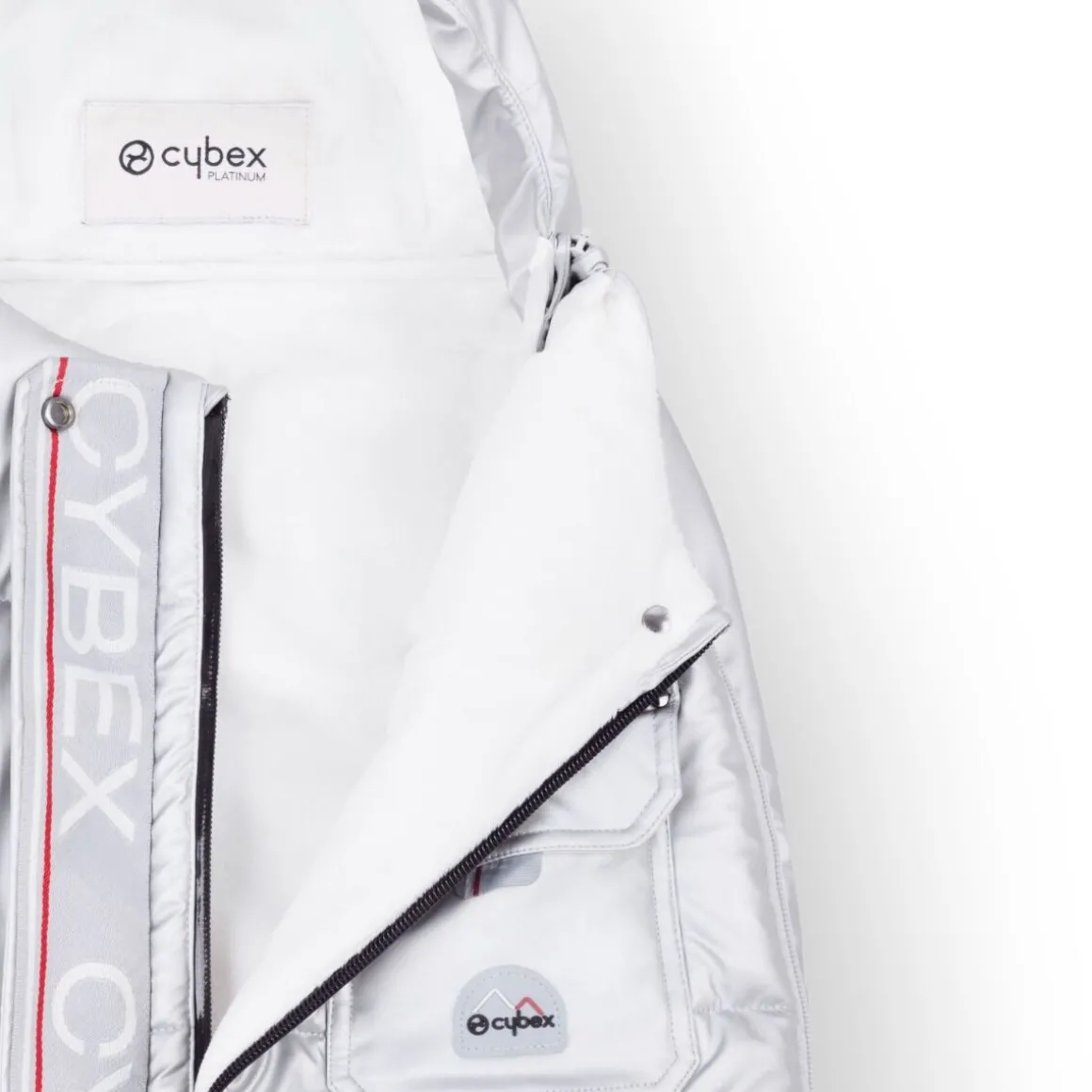 Cybex Voetenzak Autostoel Platinum Winter Mini Arctic Silver