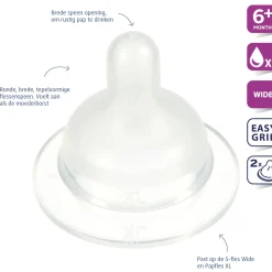 Difrax Papspeen Breed XL 2 Stuks