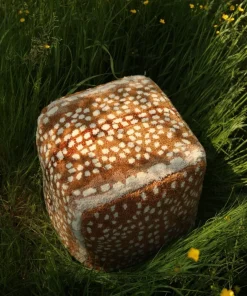 Doing Goods Hert Poef Small Wool/Cotton