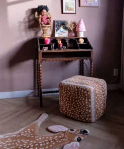 Doing Goods Hert Poef Small Wool/Cotton