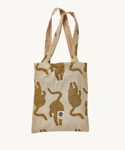 Doing Goods Powder Tiger Single Plaid in Tote Bag Pink