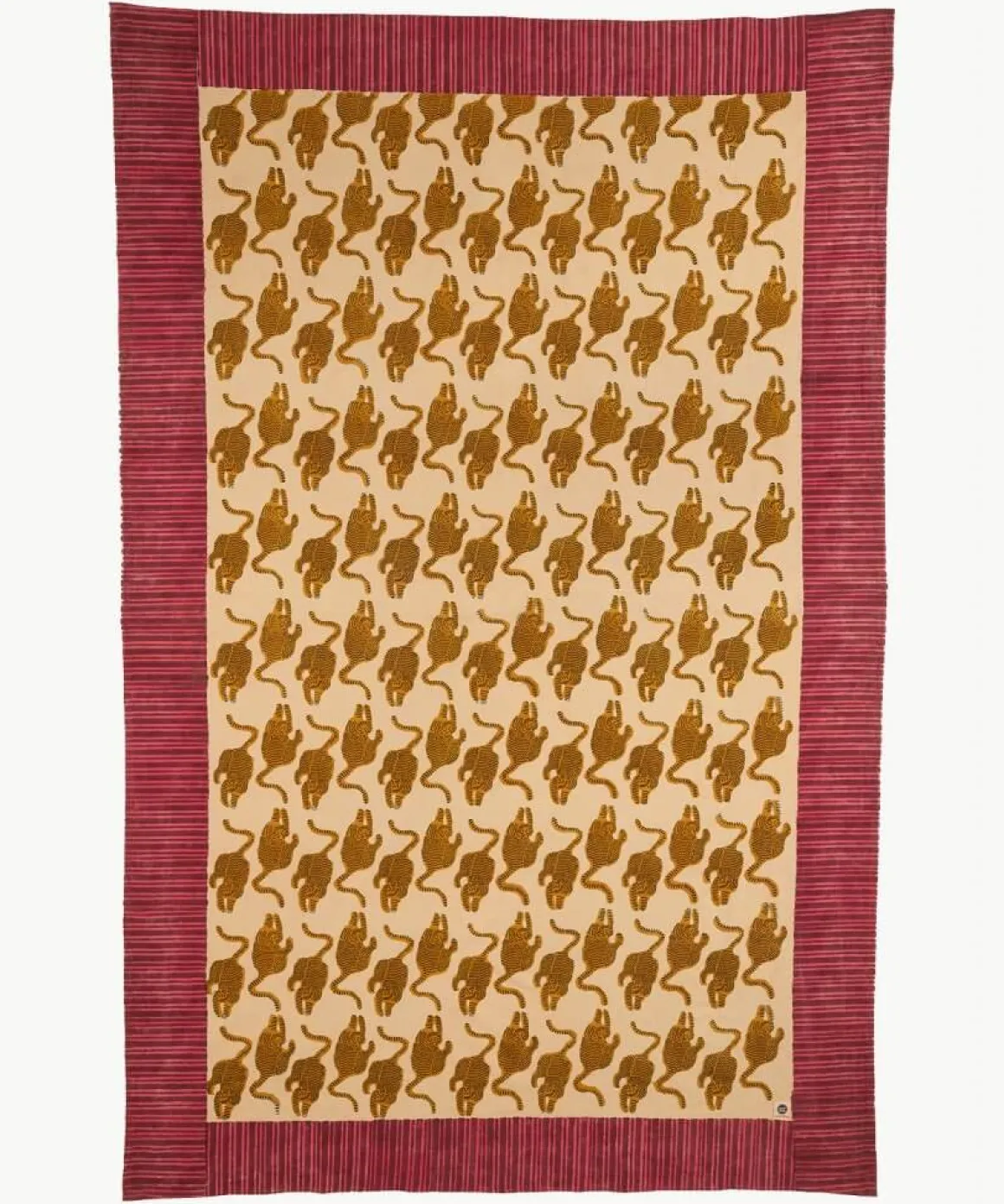 Doing Goods Powder Tiger Single Plaid in Tote Bag Pink