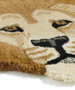Doing Goods Vloerkleed Moody Lion Groot